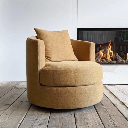 Oval fauteuil