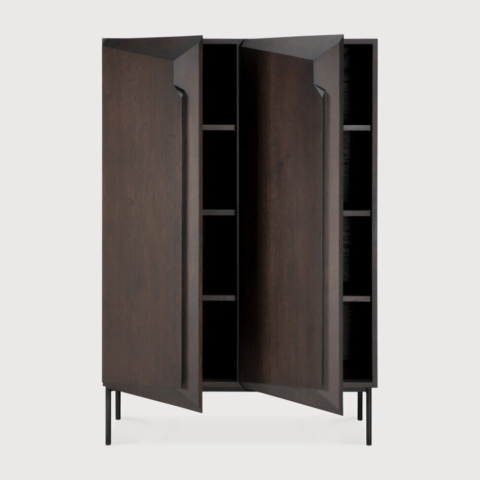 Product wf 50441 Stairs cupboard varnished oak Brown front02 WEB
