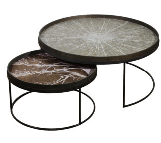 20329 20378 20303 Round tray table set Low XL