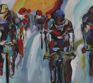 Schilderij Tour de France V