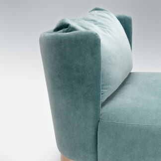 ALMA studio armchair malibu velvet4 turquoise 4