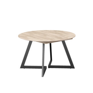 LIV 2153 010052 Ellis Diningtable D120x75cm oak white oil